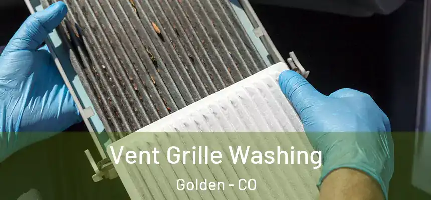  Vent Grille Washing Golden - CO